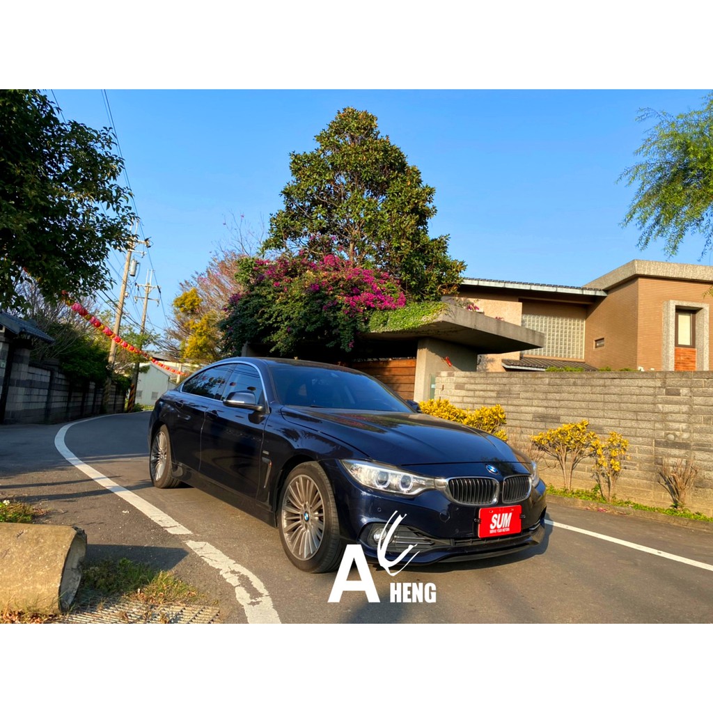 【FB搜尋桃園阿承】寶馬 超人氣420GC 有5AS 2016年 2.0CC 藍色 二手車 中古車