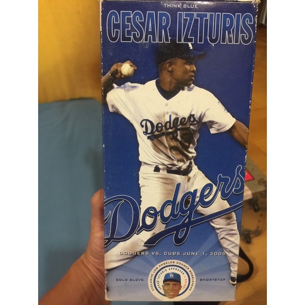 MLB搖頭公仔 洛杉磯道奇隊Cesar Izturis