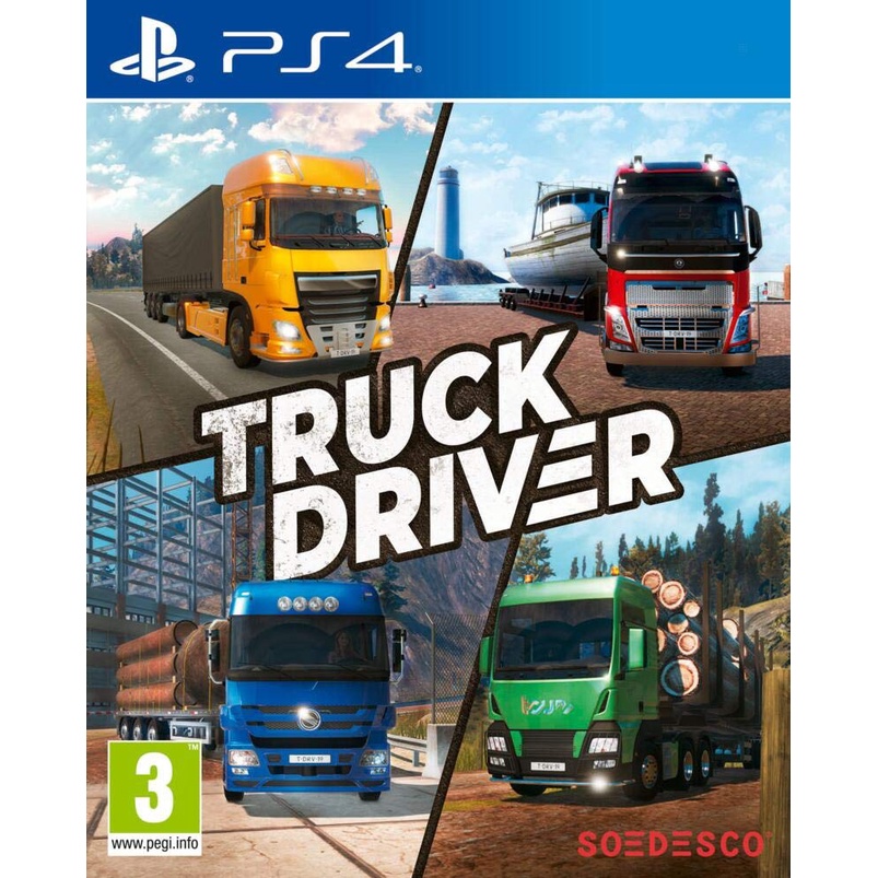 【艾達電玩】全新現貨 PS4 卡車司機 卡車駕駛 貨車司機 模擬卡車 Truck Driver  中文版 PS5可遊玩