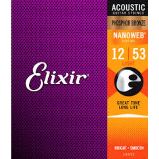 Elixir 1253 民謠吉他弦 磷青銅 Nanoweb 16052 大鼻子樂器