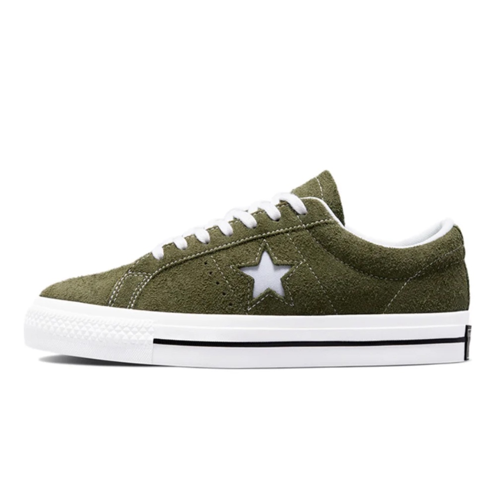 CONVERSE ONE STAR OX 低筒 男女休閒鞋 171585C 綠色