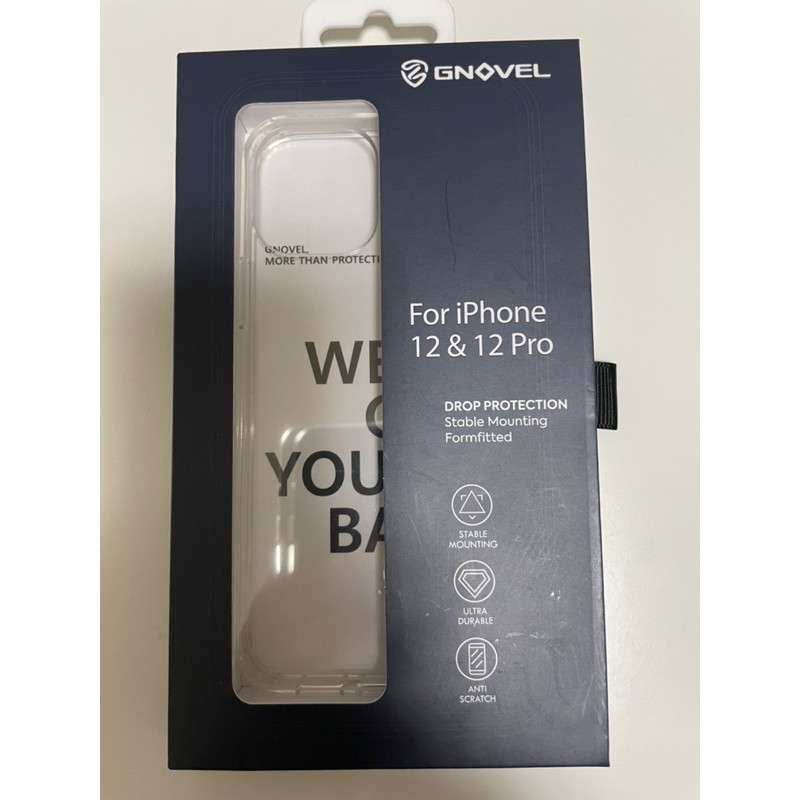 GNOVEL iPhone 12/12Pro全透明保護殼