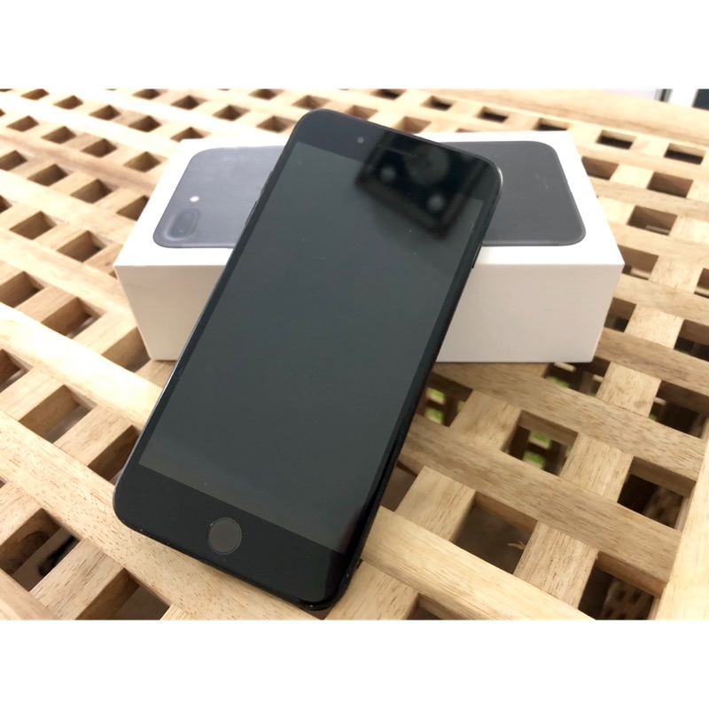 iPhone 7Plus 黑 128G 完整盒裝 附充電線豆腐頭 台北市可面交