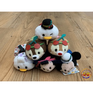 現貨 全新正版 含吊牌 日本迪士尼 櫻桃系列TSUM TSUM 奇奇蒂蒂 米奇米妮 唐老鴨黛西 娃娃 玩偶 擺飾