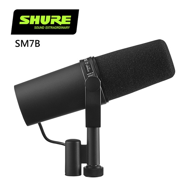 SHURE SM7B 高音質 錄音/Live 動圈式麥克風 公司貨【宛伶樂器】