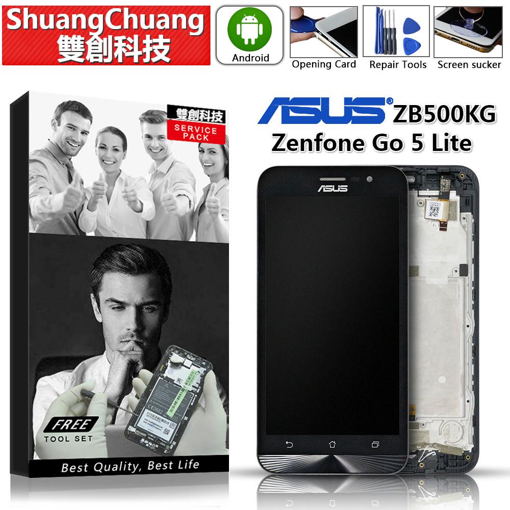 適用於華碩Asus Zenfone Go 5 Lite ZB500KG 原廠螢幕總成 面板總成