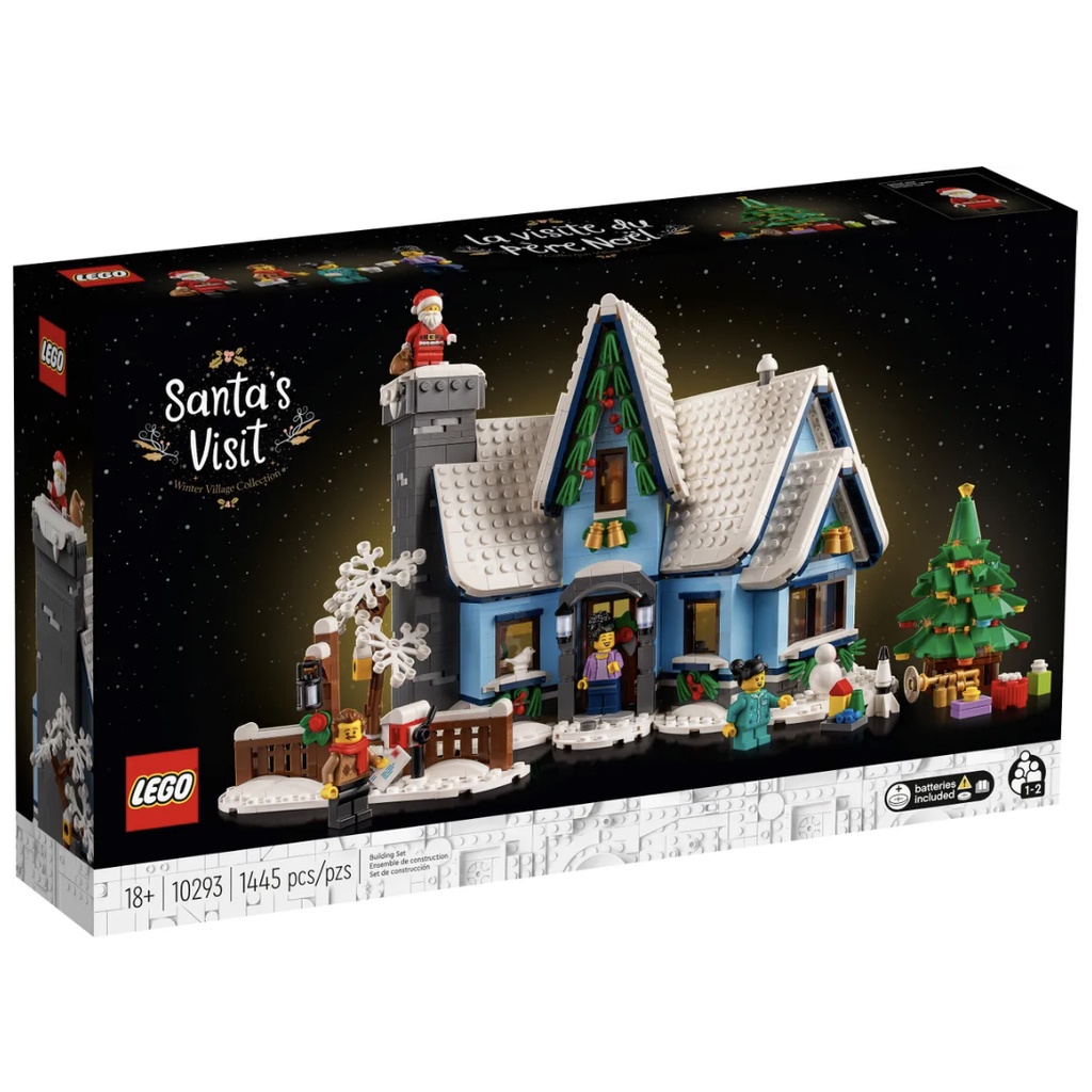 【LETGO】現貨 樂高正品 LEGO 10293 聖誕老公公來訪 Santa’s Visit 聖誕節 耶誕節 禮物