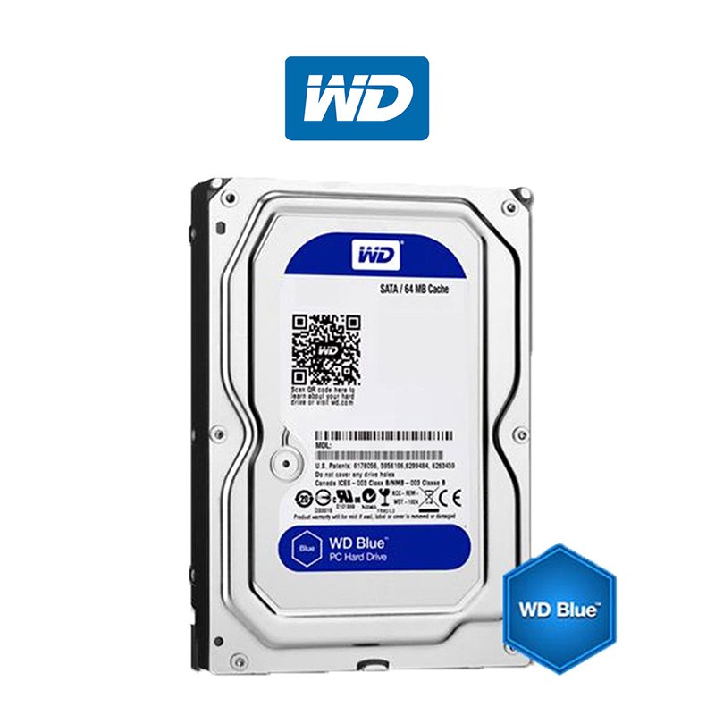 【WD】內接硬碟 藍標 3.5吋 4TB 3TB 內接式硬碟 內接式 5400轉 原廠公司貨 三年保固