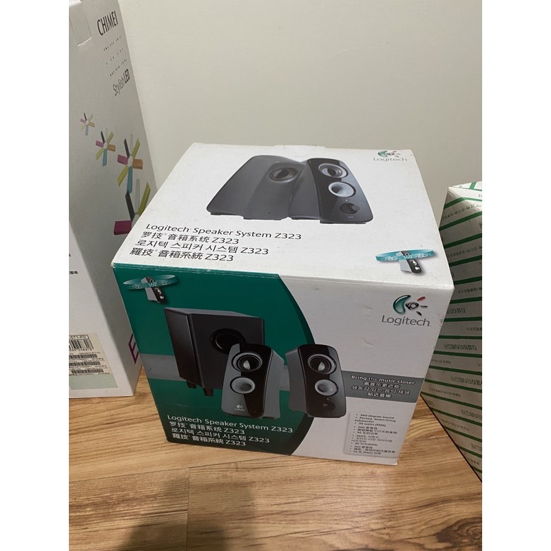 Logitech z323 喇叭 speaker 重低音 高音質