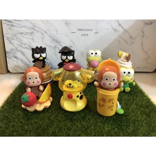 三麗鷗 Sanrio 淘氣猴 酷企鵝 皮皮蛙 大寶 雙子星 凱蒂貓 kitty 美樂蒂 大眼蛙 布丁狗 公仔 模型 玩具