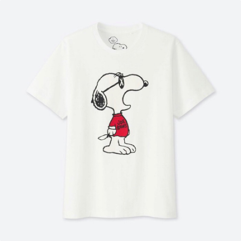 UNIQLO x KAWS x PEANUTS 白T