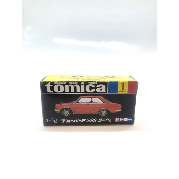 Tomica 1 復刻版 Nissan New BLUEBIRD SSS