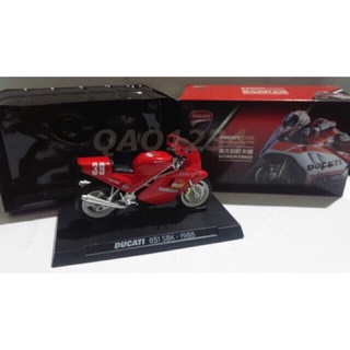 義大利 杜卡迪摩托車世界大賽系列模型 1:24經典重機模型 851 SBK 1988