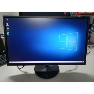 元氣本舖 二手 ASUS 24吋LED DVI/VGA螢幕 (型號VN248)-保1個月