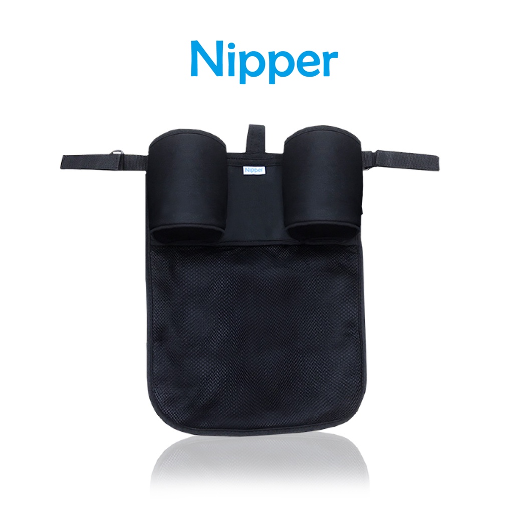 【Nipper】 多功能推車輕巧置物袋 收納袋 整理袋 儲物袋 掛袋 嬰兒用品袋 推車收納袋 網袋