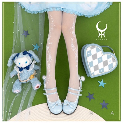 天使織坊★《夢之女巫》 - 薔薇物語  Lolita 連襪 褲襪 夏季薄款