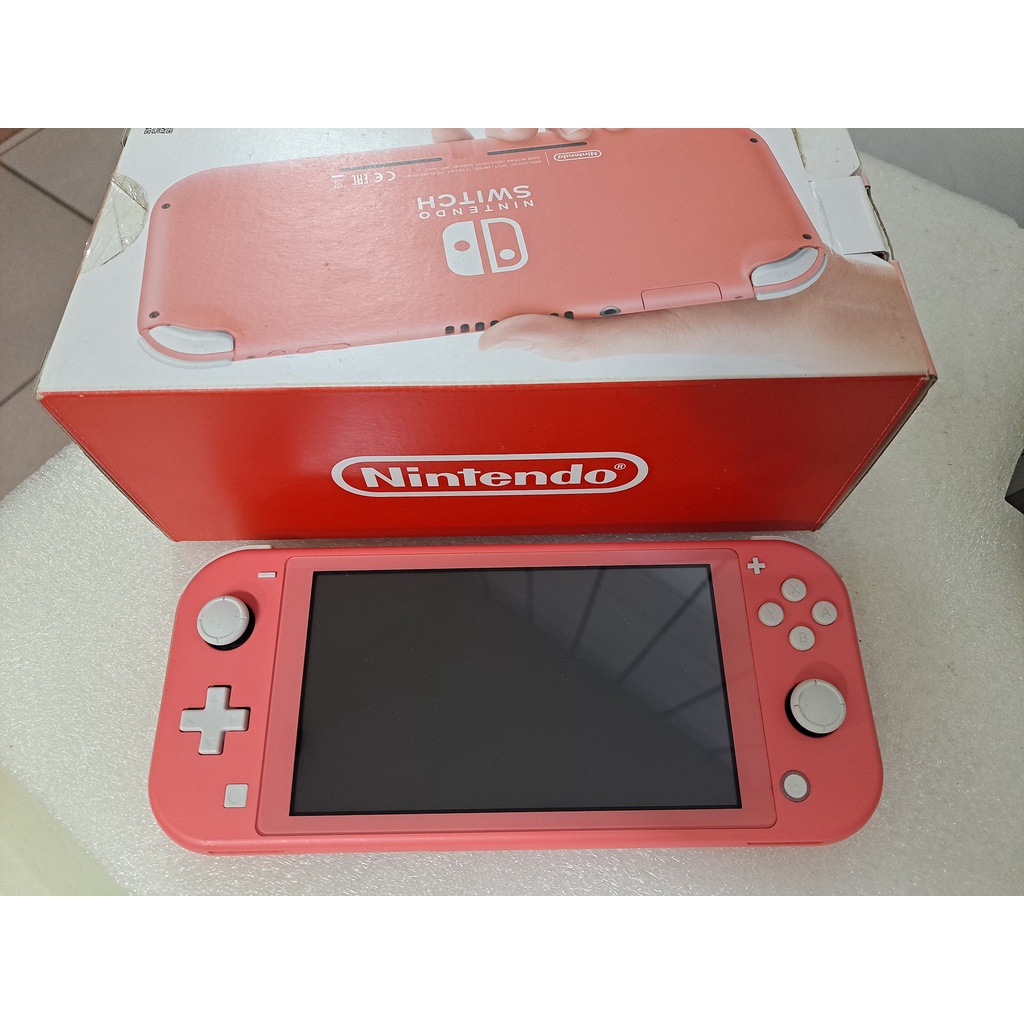 任天堂Nintendo switch lite(珊瑚色)+收納包