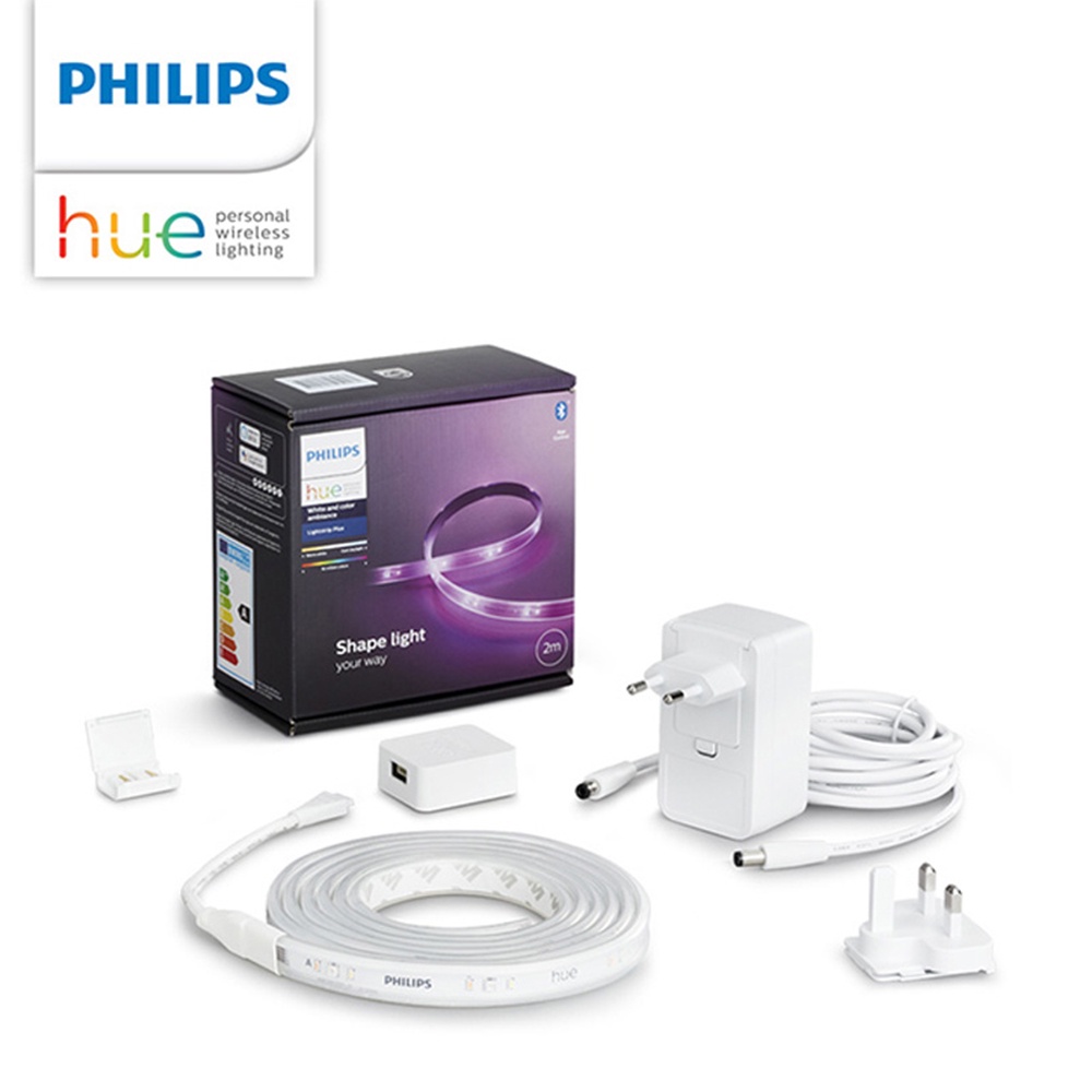【飛利浦PHILIPS】Hue系列 智慧照明LED 全彩情境 2M燈帶 藍牙版-PH008【實體門市保固二年】
