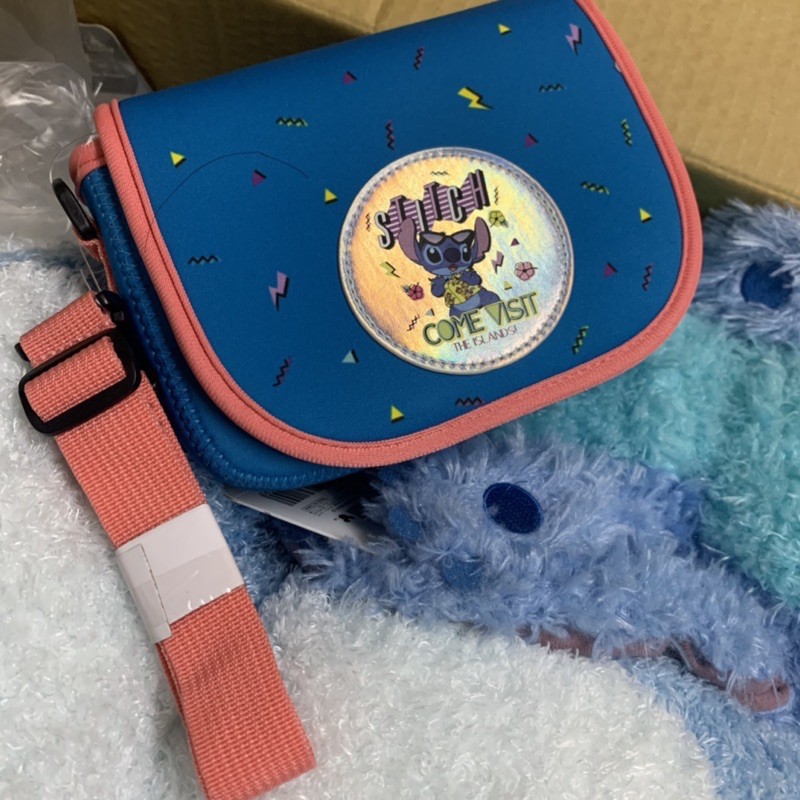 13.日本帶回迪士尼Disney 斜背包星際寶貝史迪奇stitch相機包