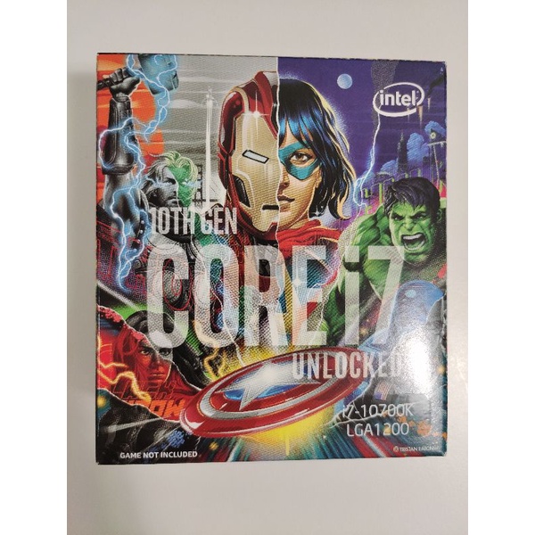 代理商公司貨 intel 英特爾 第十代 Core i7 10700Ka 處理器 cpu 8核心/16線程 含內顯