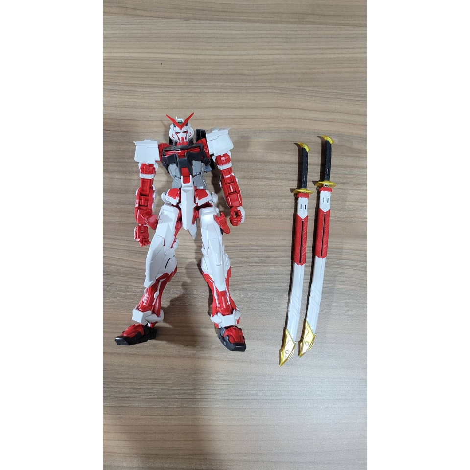 (已組)萬代 MG 1/100 Gundam Astray Red Frame Kai 紅色異端 改 戰術背包(贈水貼)