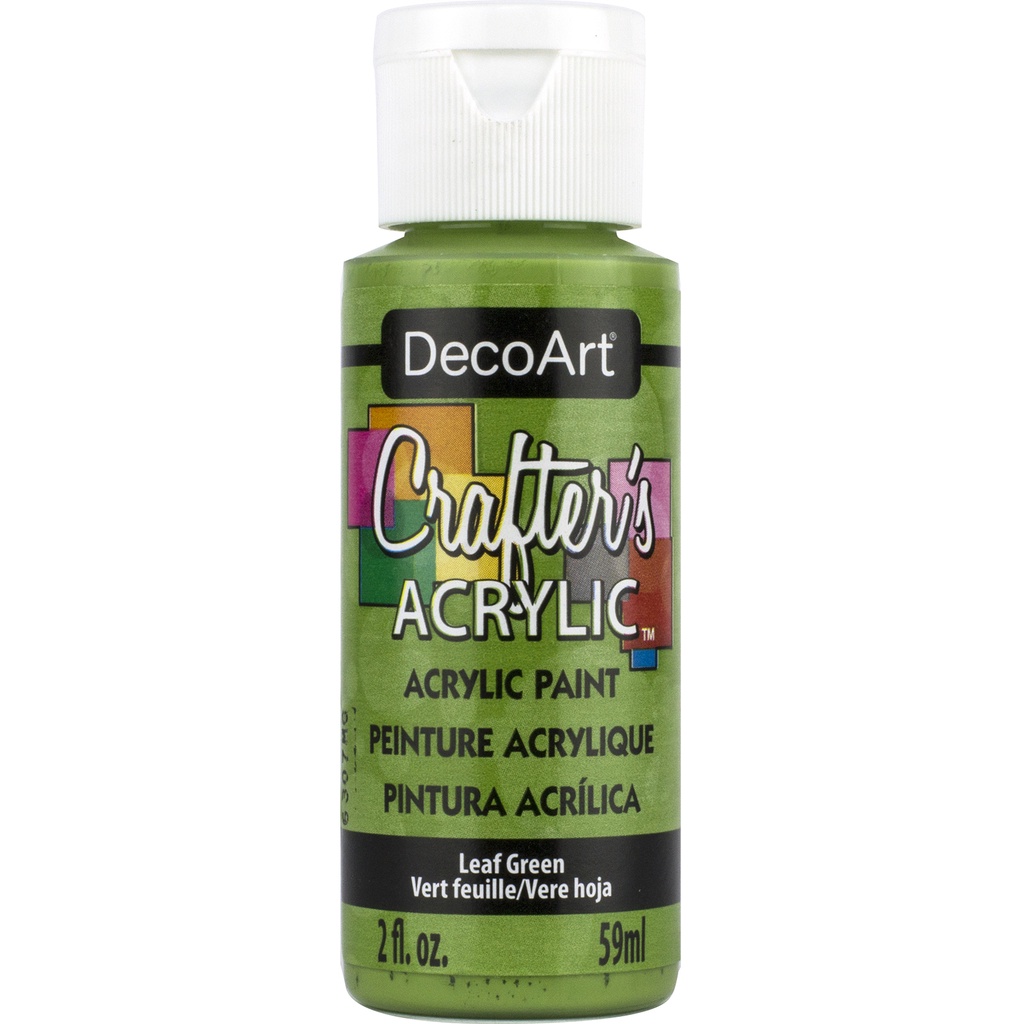 DecoArt 葉綠色 Leaf Green 59 ml Crafter's 壓克力顏料 - DCA36