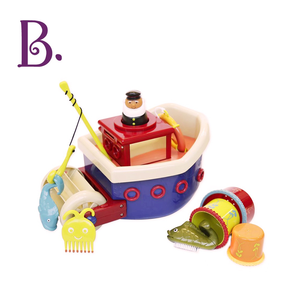 B.Toys  小船長釣魚組 玩具 模型 小朋友 船