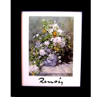 開運陶源 【春之花樹】雷諾瓦Renoir 世界名畫 掛畫 複製畫 壁飾 38x32cm