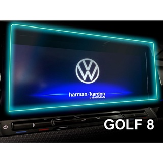 VW 福斯GOLF MK8 MK8.5 犀牛皮螢幕保護貼TPU 2021~2025 小馬汽車工坊
