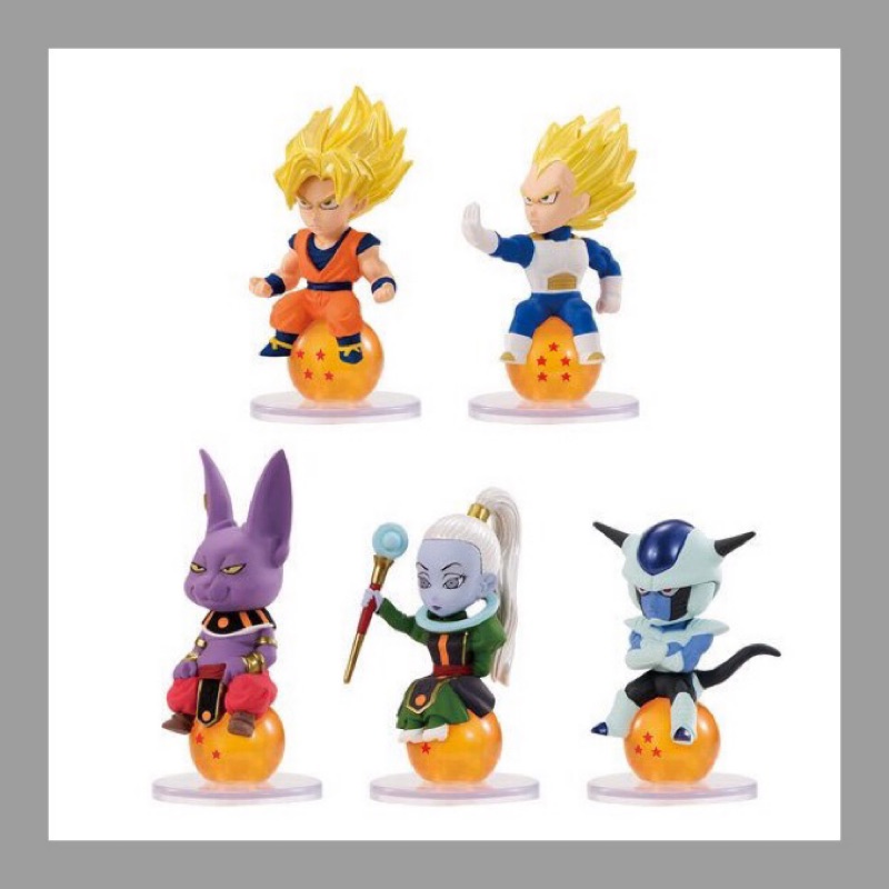 BANDAI 盒玩 食玩 七龍珠坐珠系列