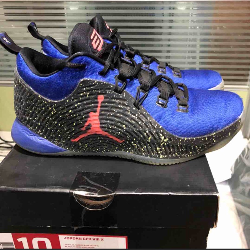 nike jordan喬丹籃球鞋CP3十號（us 10，八成五新）