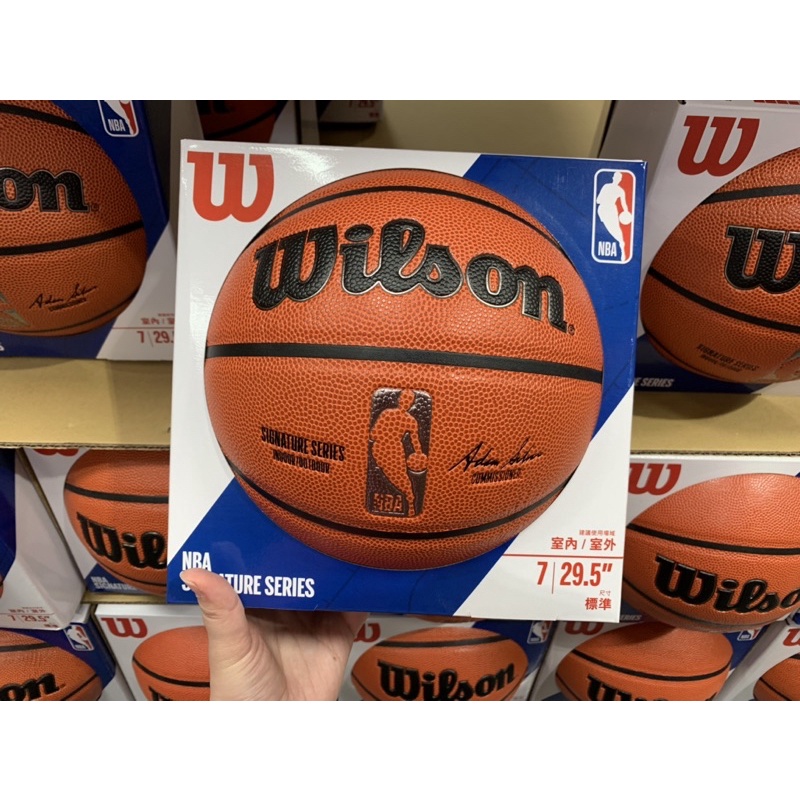 Wilson威爾森合成皮籃球7號 好市多代購
