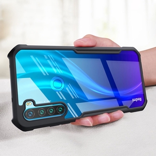 XIAOMI REDMI [現貨] 防震透明殼小米紅米 Note 9 Pro Max 9S 7 8 外殼透明亞克力蓋