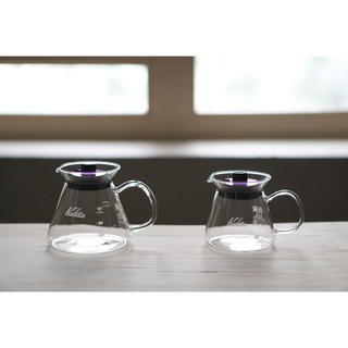 ［日本代購］Kalita 咖啡壺 手沖咖啡 玻璃壺 500ML(3-4人）300ML(1-2人）