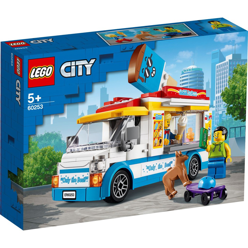 BRICK PAPA / LEGO 60253 Ice-Cream Truck