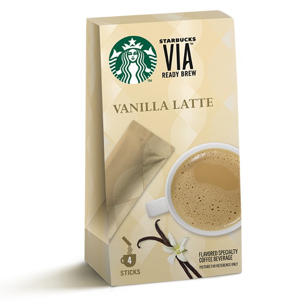 Starbucks 台灣星巴克 星巴克VIA®風味即溶咖啡-香草那堤