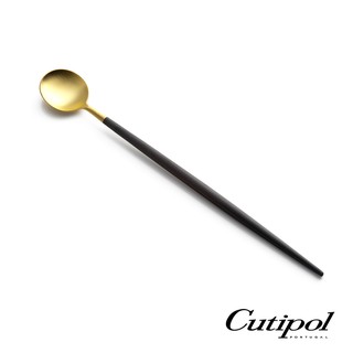 【Cutipol】GOA MATT GOLD 長冰匙-黑/白共2色-葡萄牙製《WUZ屋子-台北》Cutipol 匙 餐具