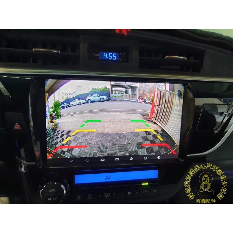 Toyota 11代 Altis 安裝 TVI 崁入式倒車顯影鏡頭-釋迦摸你頭佛心汽車影音多媒體