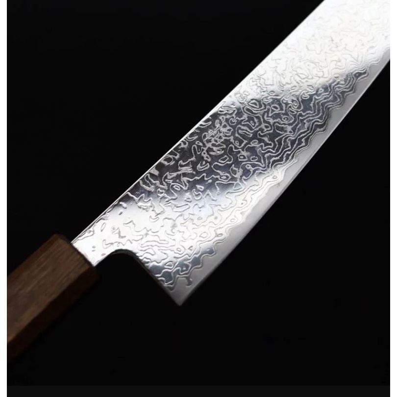 [現貨][可信用卡分期]日本製 越前打刃物 KNIFE GALLERY 恆久 牛刀 210mm VG10 大馬士革主廚刀