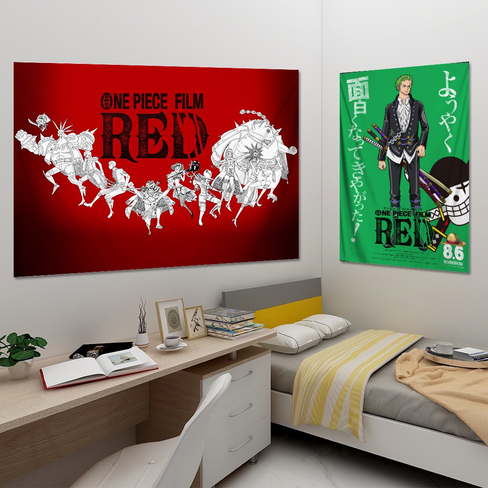 海賊王最新大電影《RED》ONE PIECE周邊高清海報掛布魯夫傑克斯烏塔INS風格草帽海賊團掛毯宿舍床頭| 蝦皮購物 海賊王最新大電影《RED》ONE PIECE周邊高清海報掛布魯夫傑克斯烏塔INS風格草帽海賊團掛毯宿舍床頭| 蝦皮購物