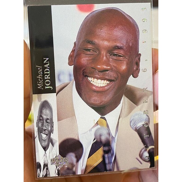 NBA 球員卡 Michael Jordan 1993-94 UD SE Jordan Retirement