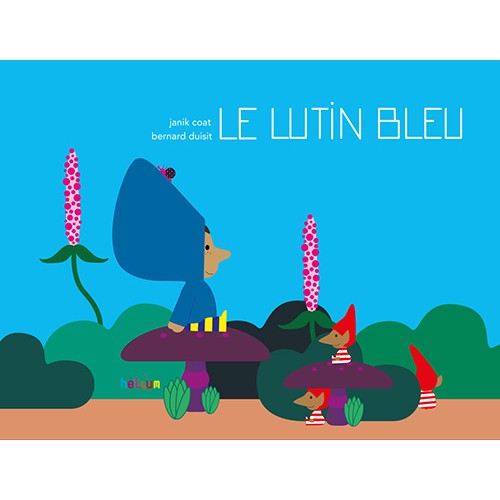 【大象愛看書】法文繪本 LE LUTIN BLUE 藍色小精靈立體書