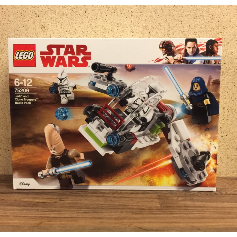  LEGO 75206 Jedi and Clone Troopers Battle Pack