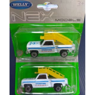 WELLY 威力 Chevy 2222 少見 登機車 貨卡 Boarding car Stairs Truck