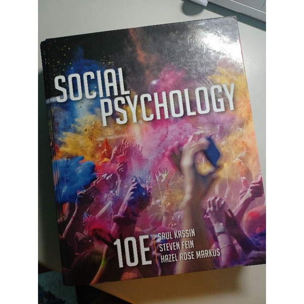 社會心理學 Social Psychology 10E