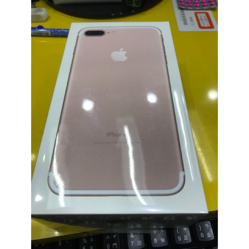 Apple iphone7+128g玫瑰金plus