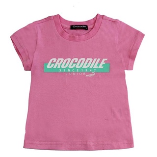 Crocodile Junior『小鱷魚童裝』559483LOGO撞色T恤-小童-JIAPIN（珈品生活選品）