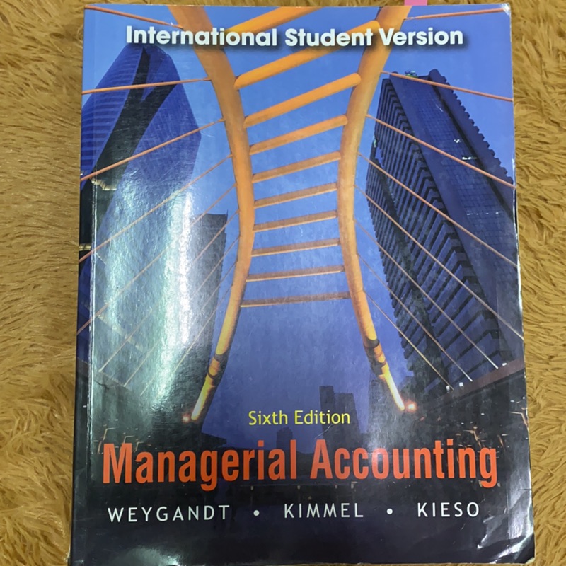 Managerial accounting 管理會計