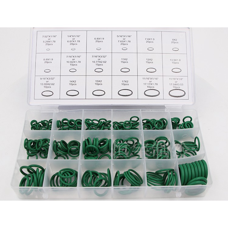 國產 進口 汽車冷氣 冷媒 管路 接頭 HNBR 耐低溫 O型環盒 O-ring盒 O環盒 通用尺寸 規格