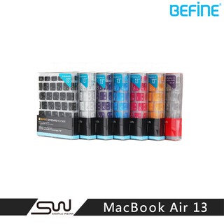 【BEFINE】 KEYBOARD KEYSKIN 中文鍵盤膜(MacBook Air 13專用Lion版）